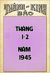 Bìa của Số 167-168 - Tháng 01, 02 - 1945